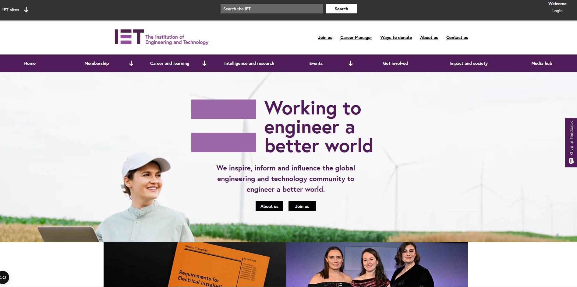 The IET org
